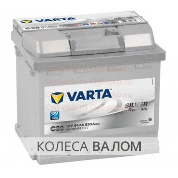 VARTA Silver Dynamic 554 400 053 12В 6ст 54 а/ч оп